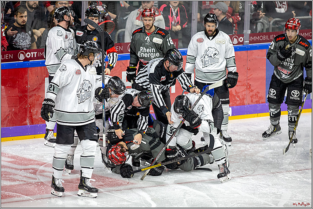 DEL; Koelner Haie - Thomas Sabo Ice Tigers, 28.11.2018